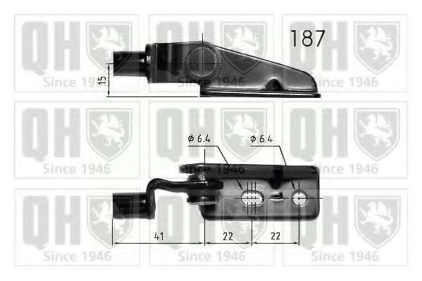 Газовая пружина, крышка багажник