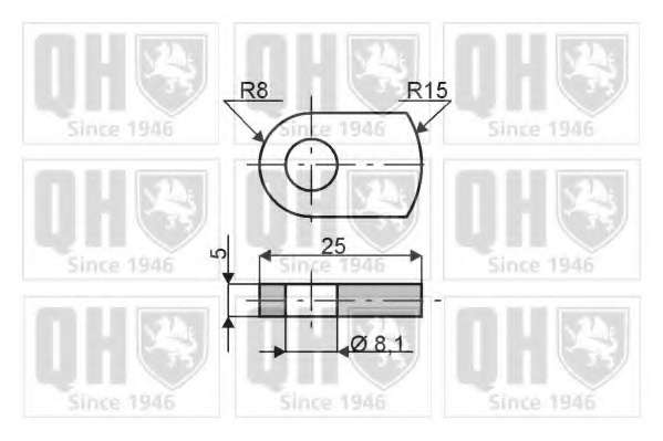 Газовая пружина, крышка багажник