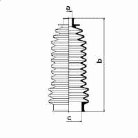 Пыльник, рулевое управление