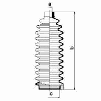Пыльник, рулевое управление