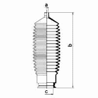 Пыльник, рулевое управление