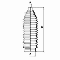 Пыльник, рулевое управление