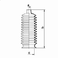 Пыльник, рулевое управление