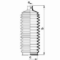 Пыльник, рулевое управление