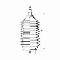 Пыльник, рулевое управление
