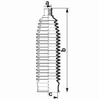 Пыльник, рулевое управление