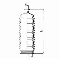 Пыльник, рулевое управление