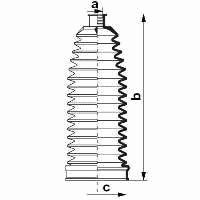 Пыльник, рулевое управление