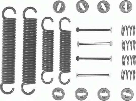 Комплектующие, тормозная колодка