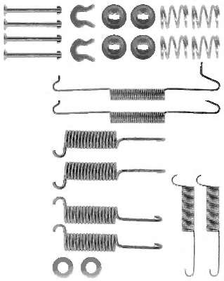 Комплектующие, тормозная колодка