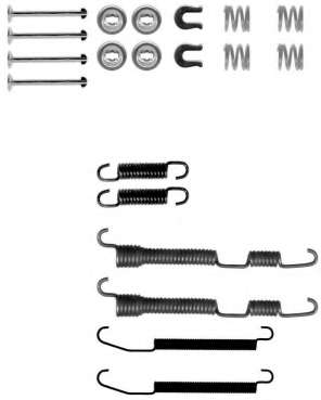 Комплектующие, тормозная колодка