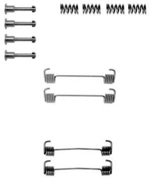 Комплектующие, тормозная колодка