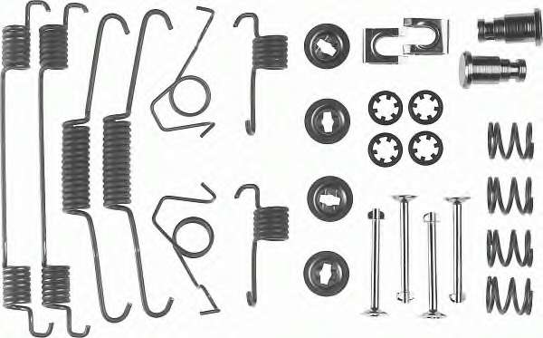 Комплектующие, тормозная колодка