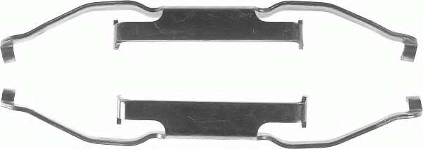 Комплектующие, колодки дискового тормоза