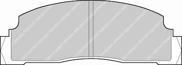 Комплект тормозных колодок, дисковый тормоз