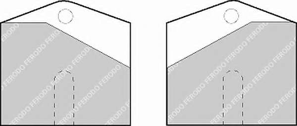 Комплект тормозных колодок, дисковый тормоз