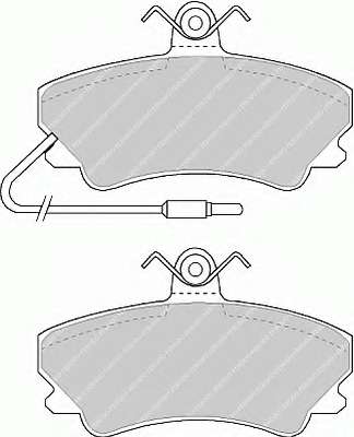 Комплект тормозных колодок, дисковый тормоз
