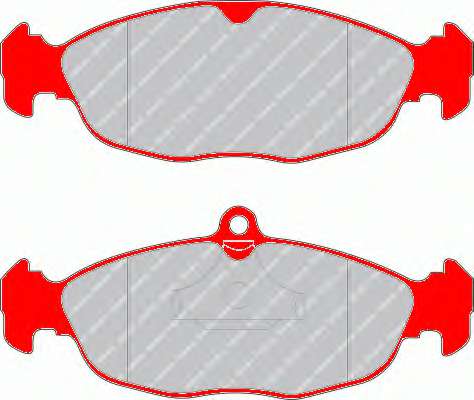 Комплект тормозных колодок, дисковый тормоз