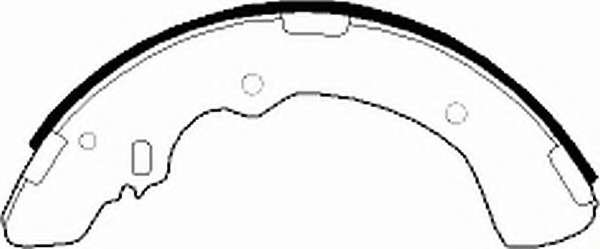 Комплект тормозных колодок