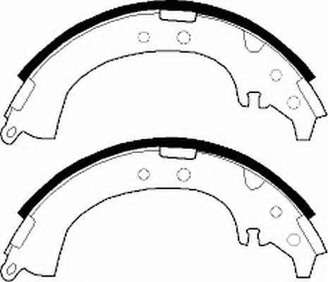 Комплект тормозных колодок