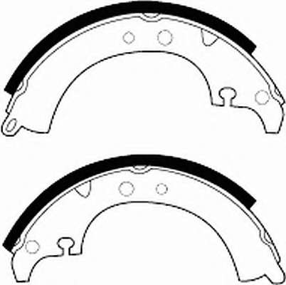 Комплект тормозных колодок
