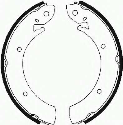 Гальмівні колодки (набір)