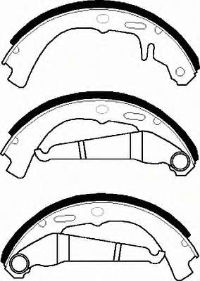 Комплект тормозных колодок