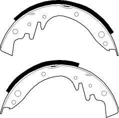 Комплект тормозных колодок