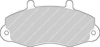 Комплект тормозных колодок, дисковый тормоз