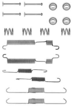 Комплектующие, тормозная колодка