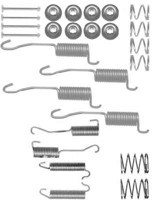 Комплектующие, тормозная колодка