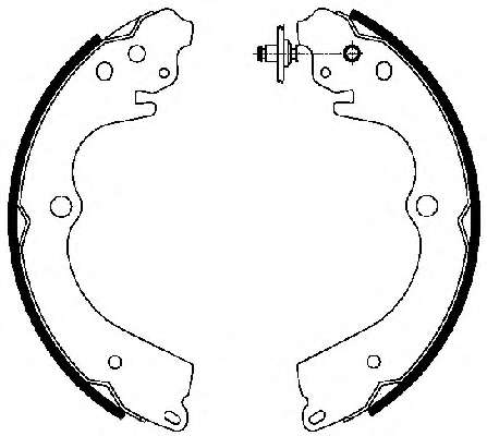 Комплект тормозных колодок