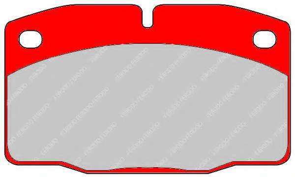 Комплект тормозных колодок, дисковый тормоз