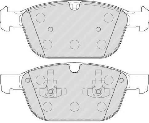 Гальмівні колодки, дискові