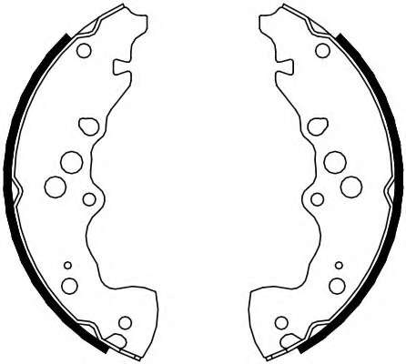 Комплект тормозных колодок
