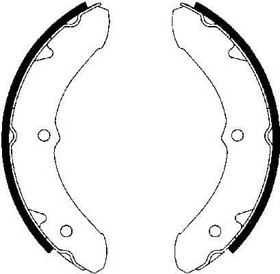 Комплект тормозных колодок