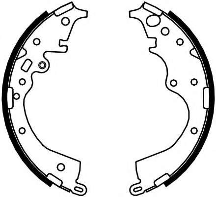 Комплект тормозных колодок