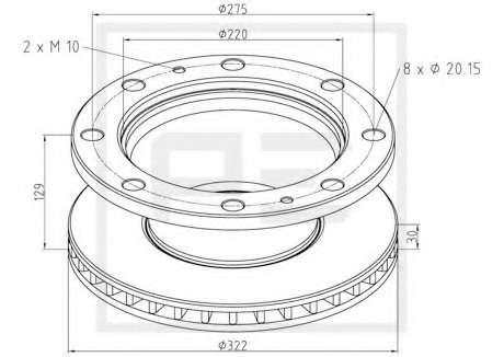 Тормозной диск