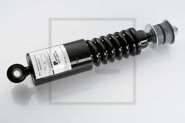 Гаситель, крепление кабины