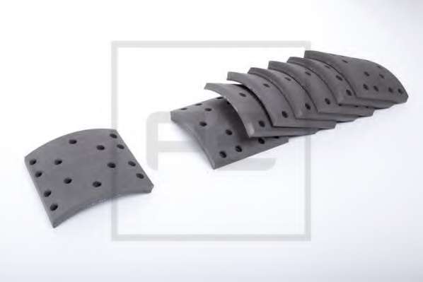 Комплект тормозных башмаков, барабанные тормоза
