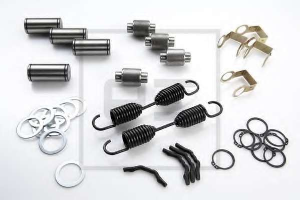 Ремкомплект, крепление тормозных колодок