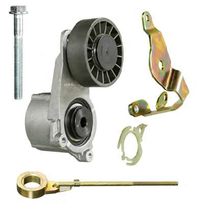 Натяжитель ремня, клиновой зубча