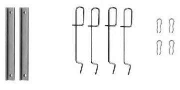 Комплектующие, колодки дискового тормоза