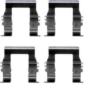 Комплектующие, колодки дискового тормоза