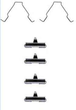 Комплектующие, колодки дискового тормоза