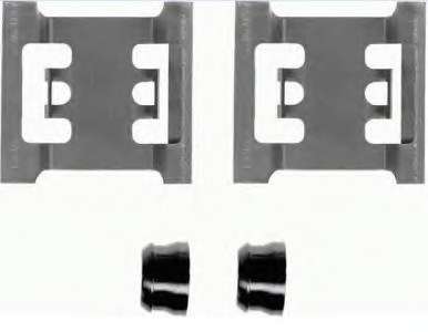 Комплектующие, колодки дискового тормоза