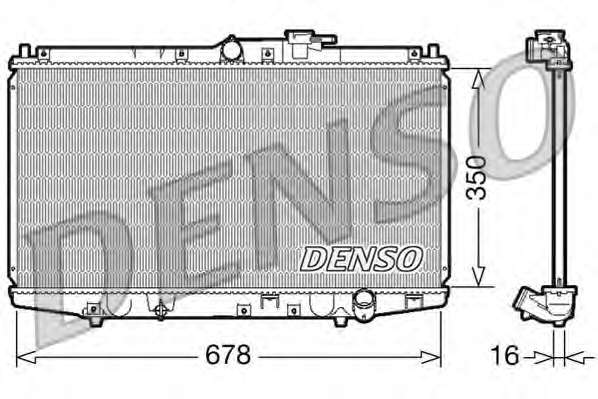 Радиатор, охлаждение двигателя