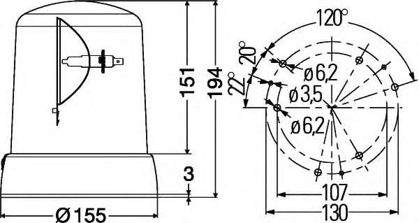Пробесковый маячок
