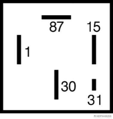 Реле, топливный насос