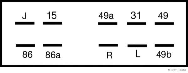 Прерыватель указателей поворота